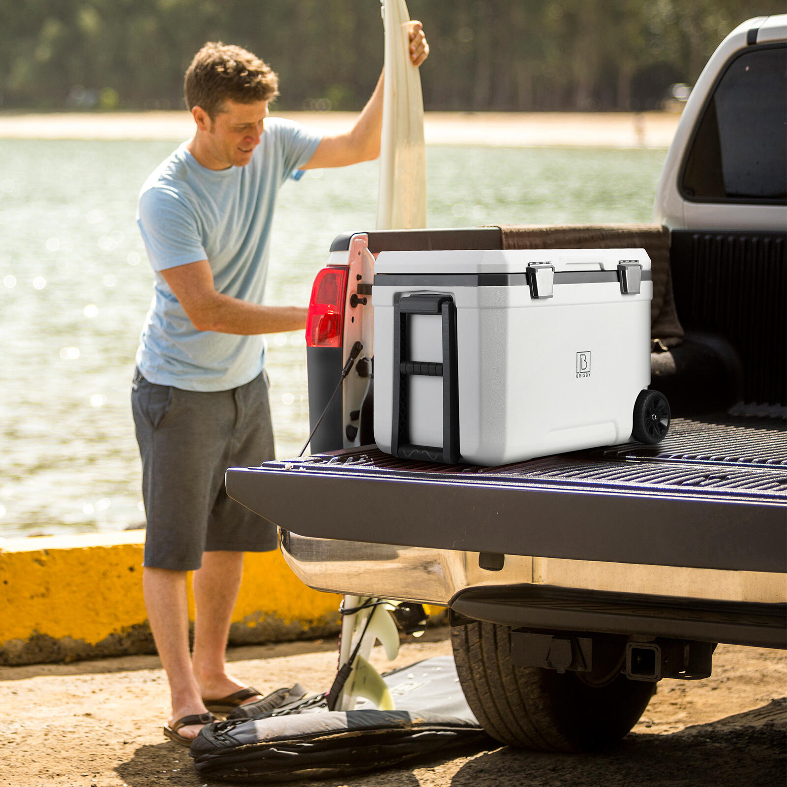 Brisby Koelbox  45L Wit 2/7