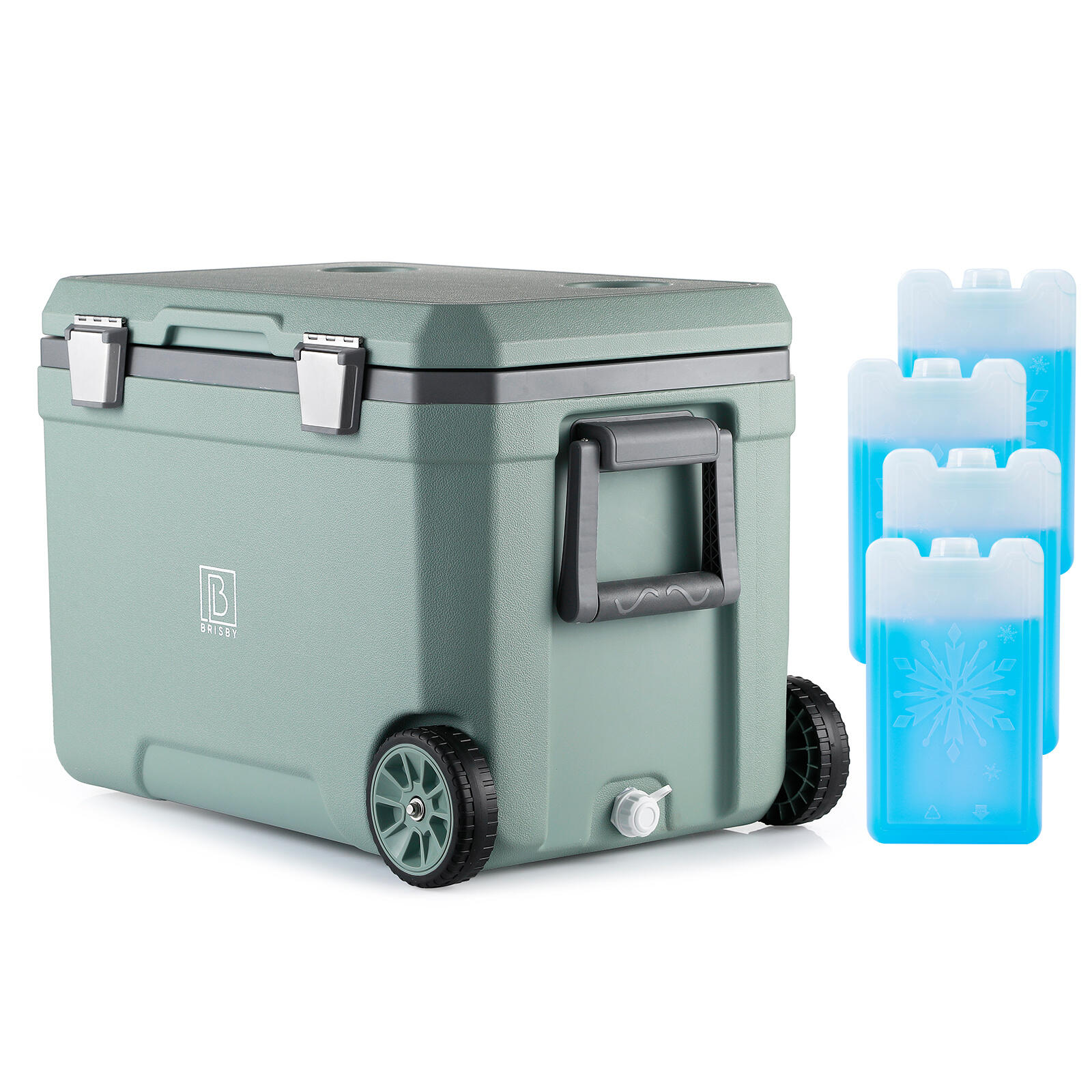 Glacière Brisby 45L verte 3/7