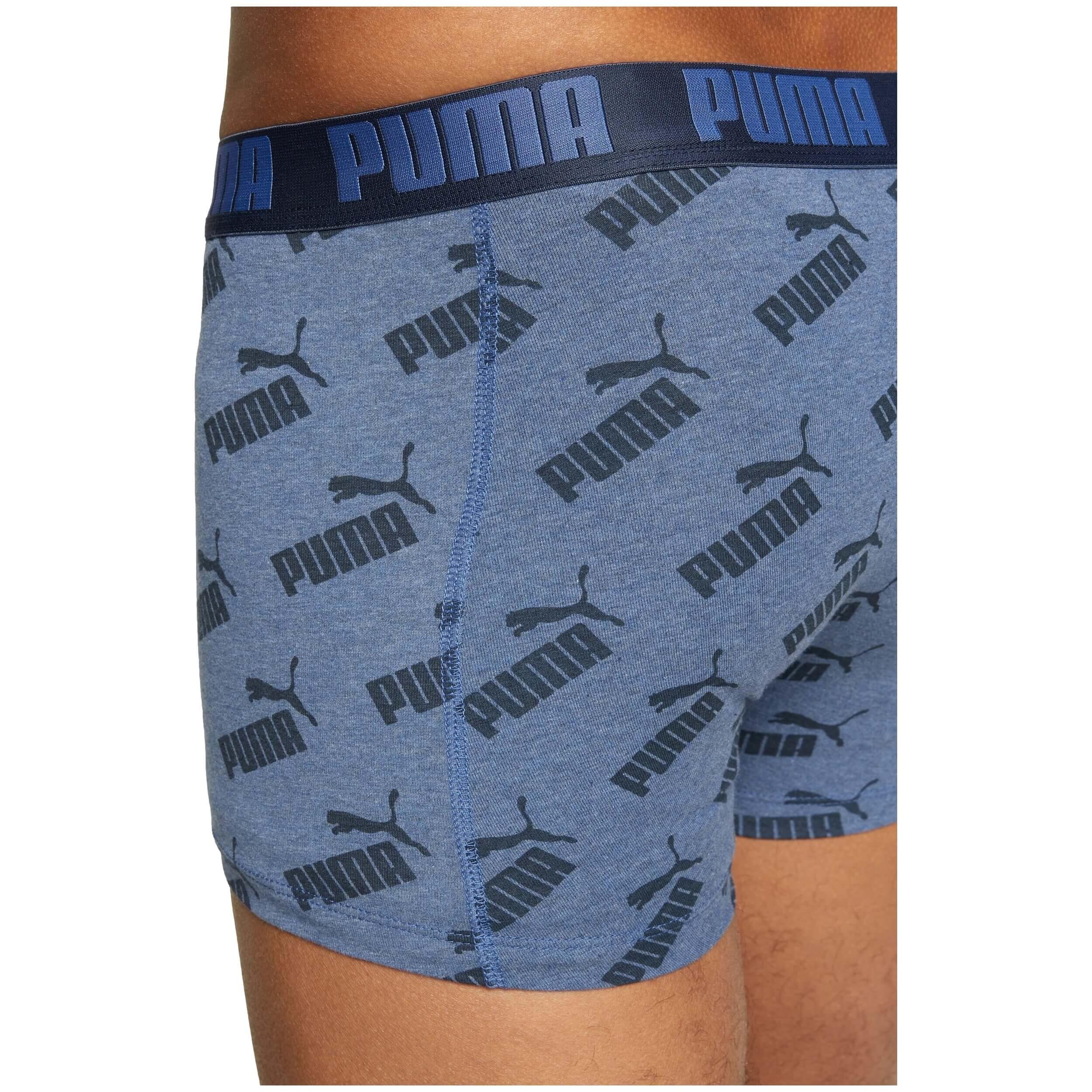 Bokserki męskie Puma AOP BOXER 2-PACK 4/5