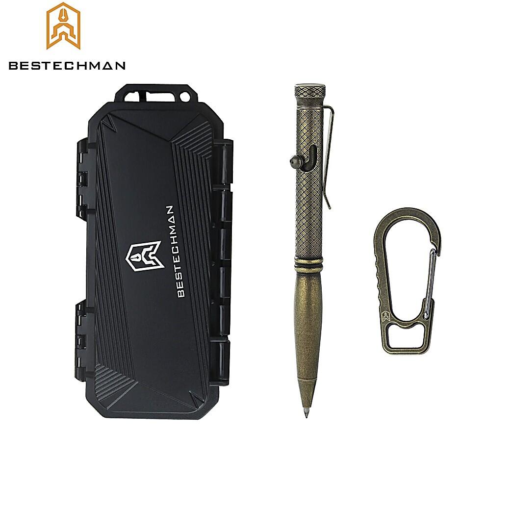 Bestechman Stylo Tactique Scribe Bronze Titane Stonewash 2/7