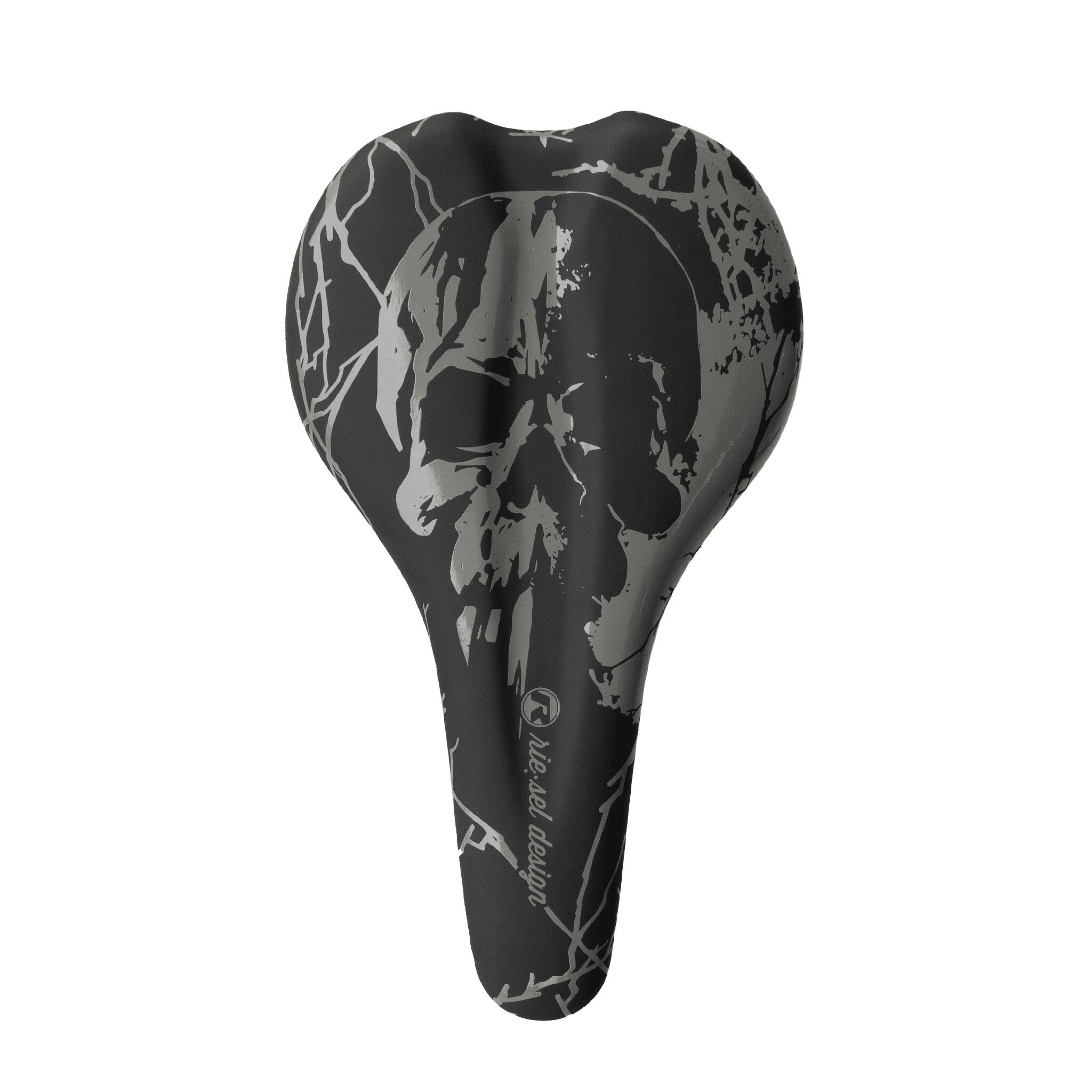 Schaumstoff Komfort Sattel skull 2/4