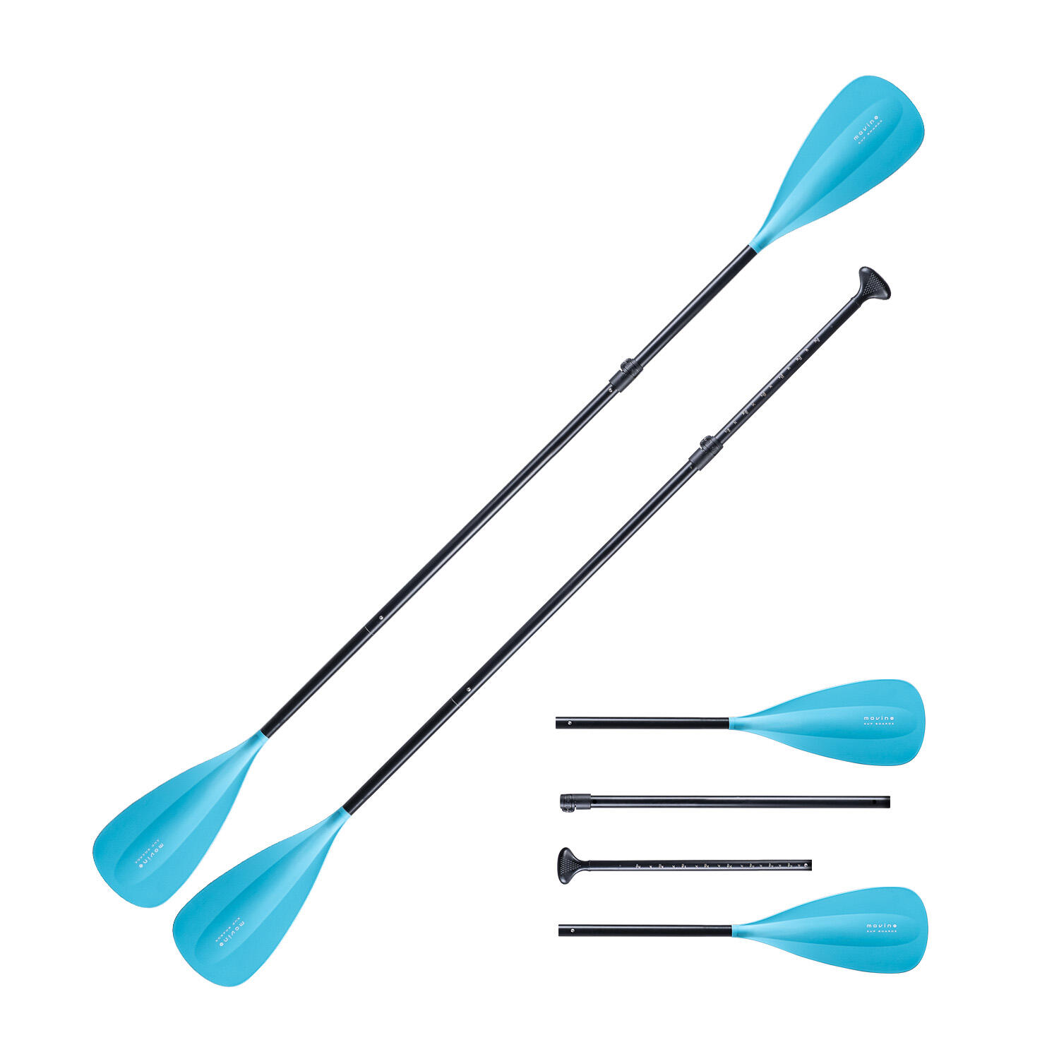Wiosło 2w1 do deski SUP -PADDLE2-B