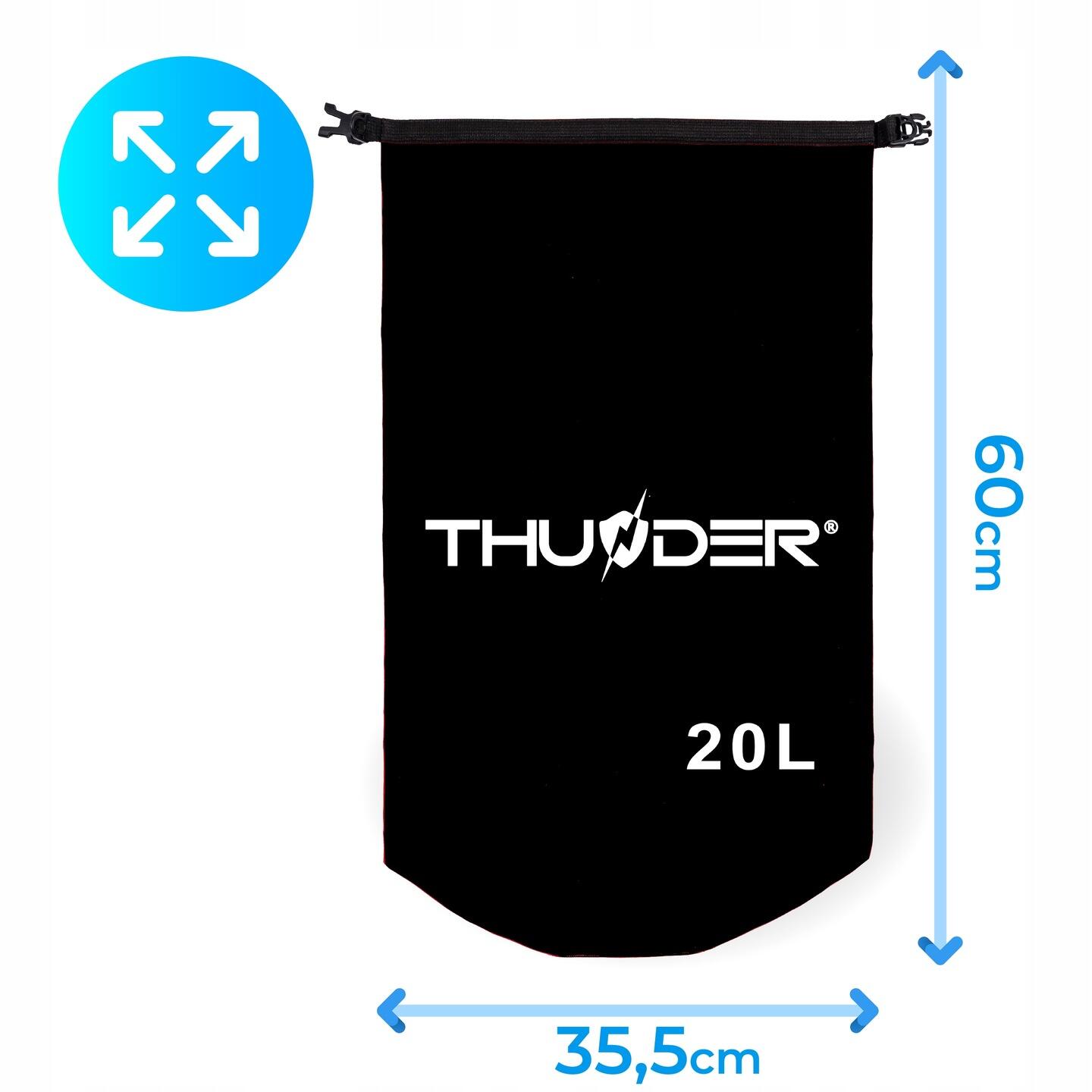 Sac à dos étanche, sac imperméable pour kayak SUP 20 L 2/6