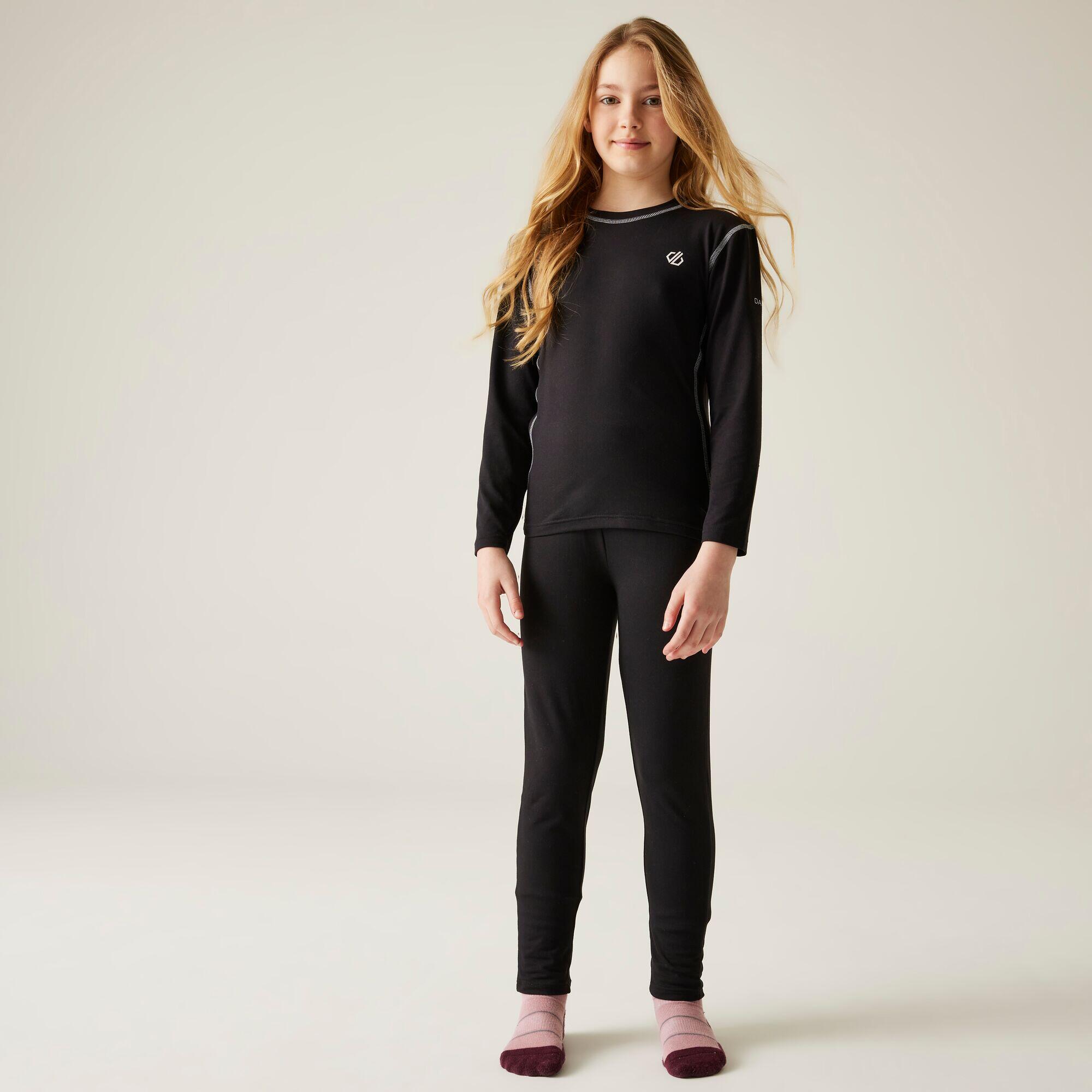 DARE 2B Pow Thermal Tech Schnelltrocknendes Baselayer-Set für Kinder