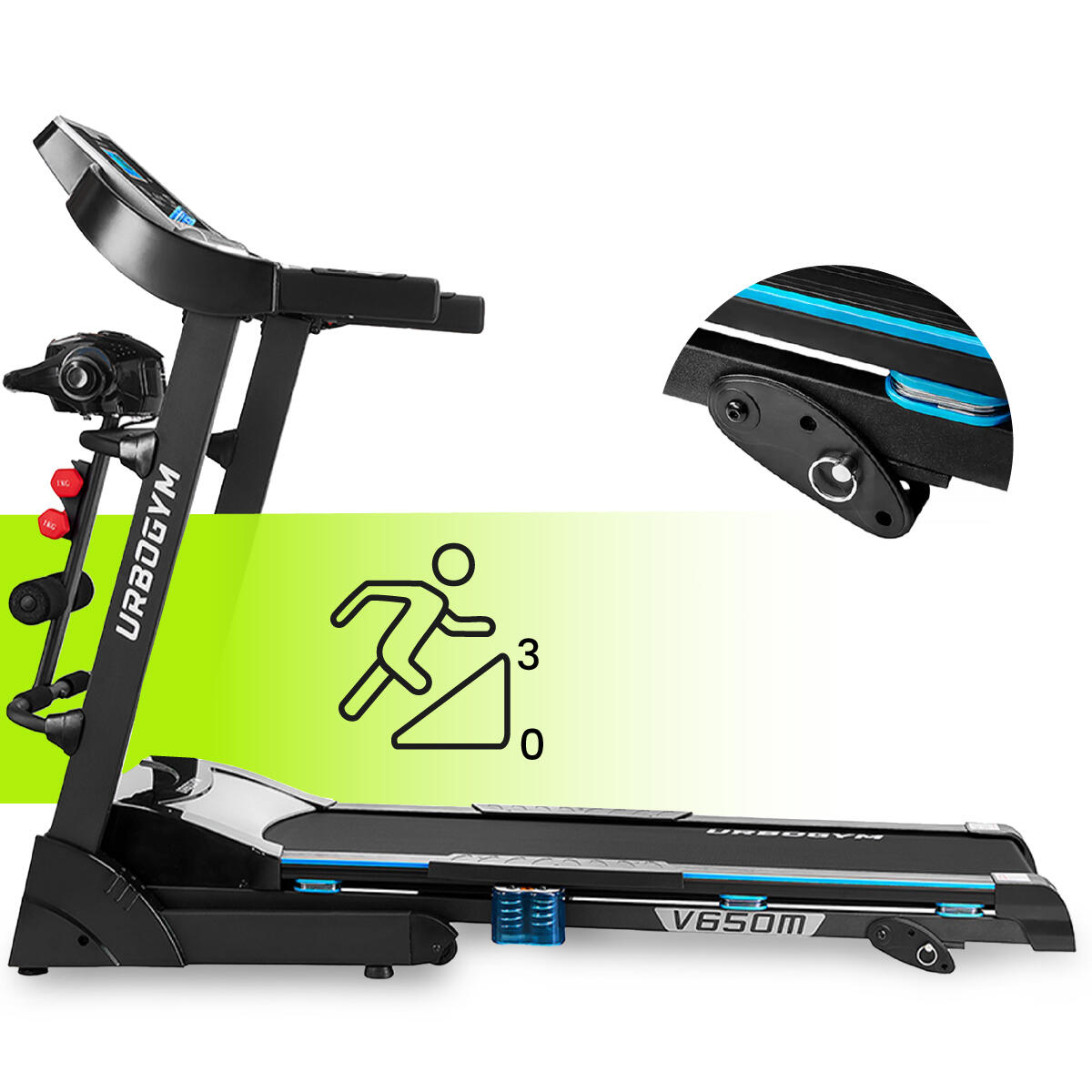 Bieżnia elektryczna Urbogym V650M 5/7