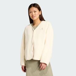 Cardigan molleton Future Icons 3 bandes