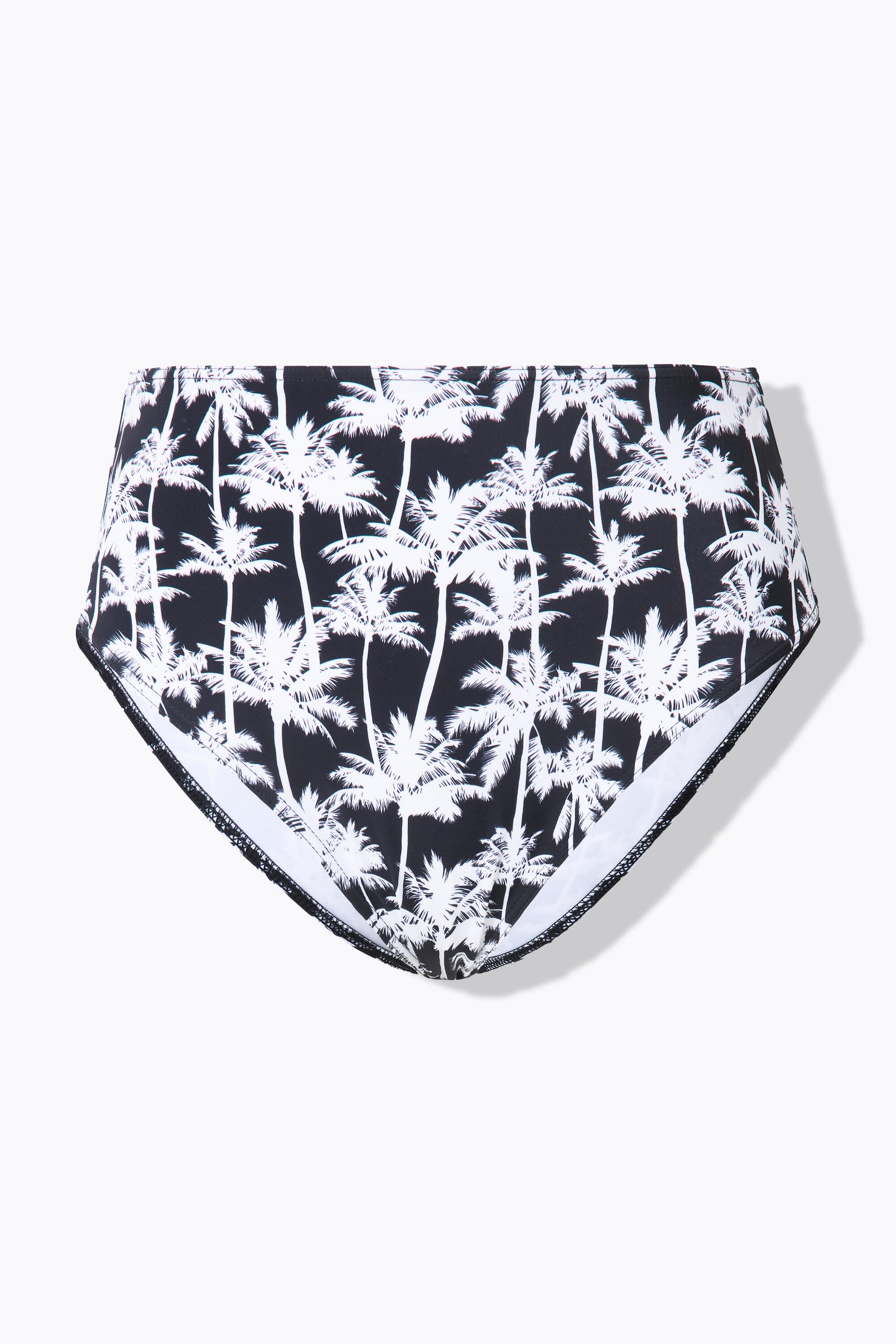 Femme Bas de bikini taille haute imprimé palmiers 6/6