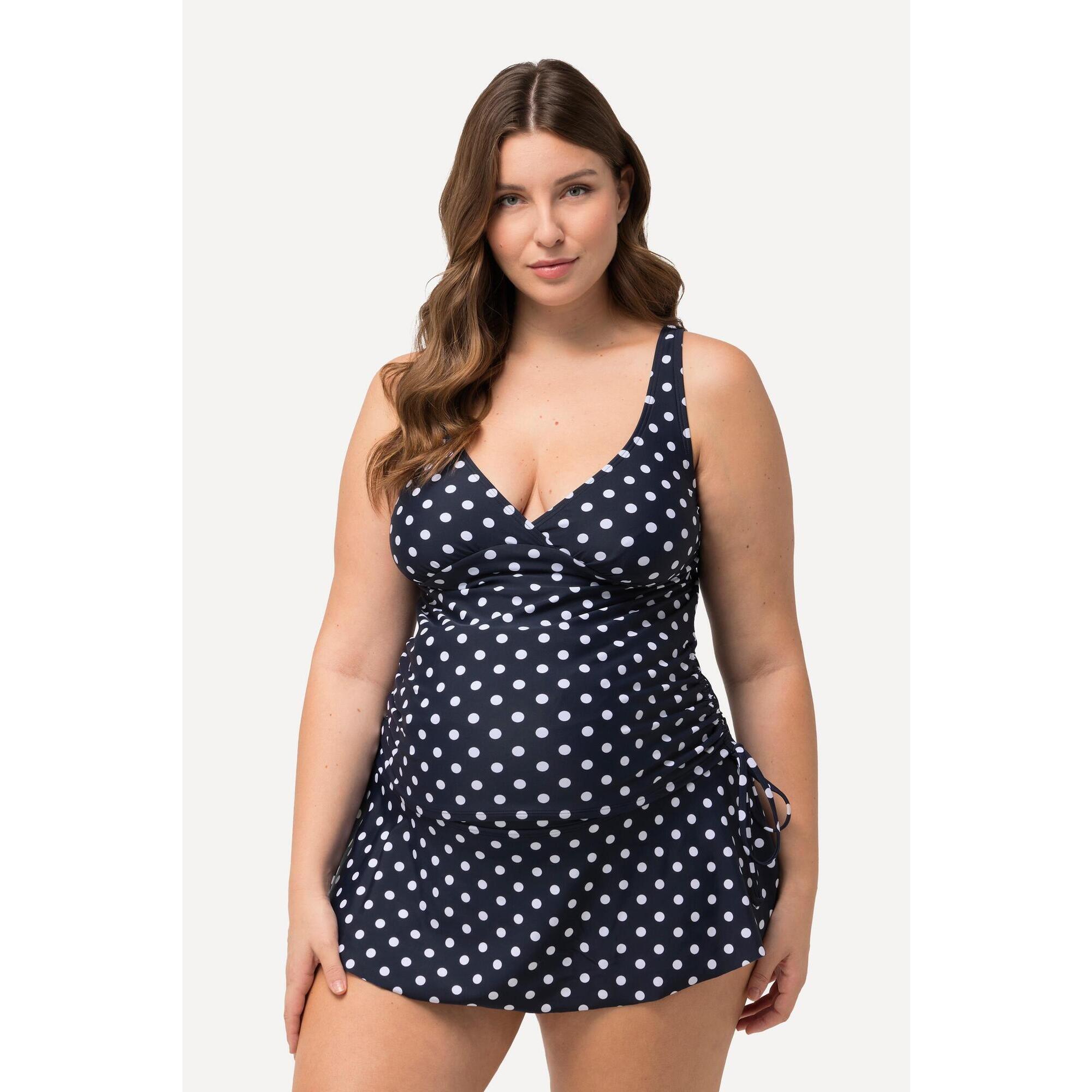 Ulla Popken - Femme Tankini Bellieva (deux Pièces) Vêtement De Maternité - Maillot De Bain 2 Pièces (bikini) - Bleu - 44 L - Decathlon