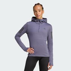 Sweat-shirt à capuche demi-zip Own The Run Winterized