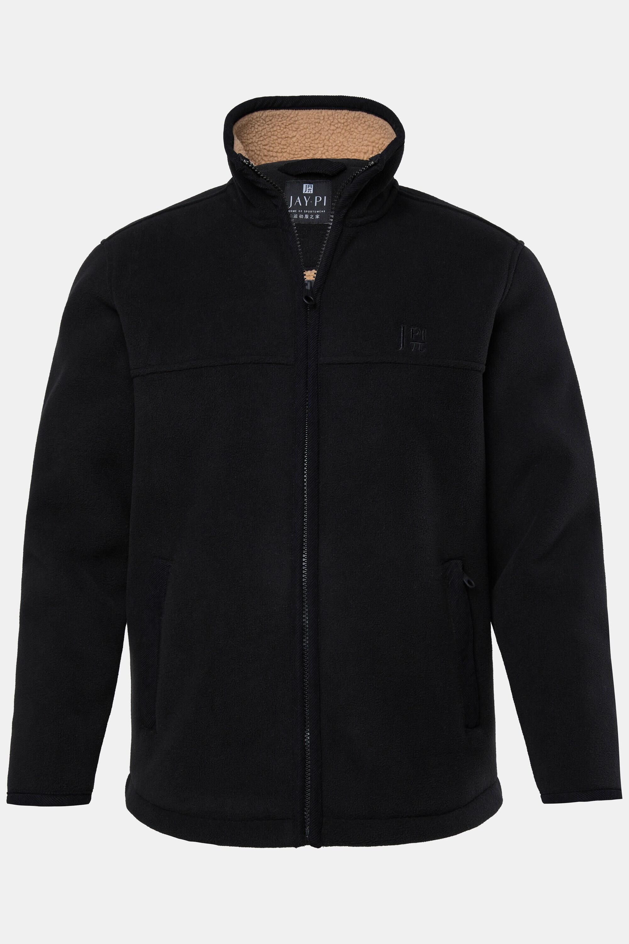 Heren Fleece jas outdoor level 4 fleece opstaande kraag 9/11