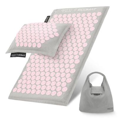Mata do akupresury prozdrowotna 4FIZJO ECO z poduszką