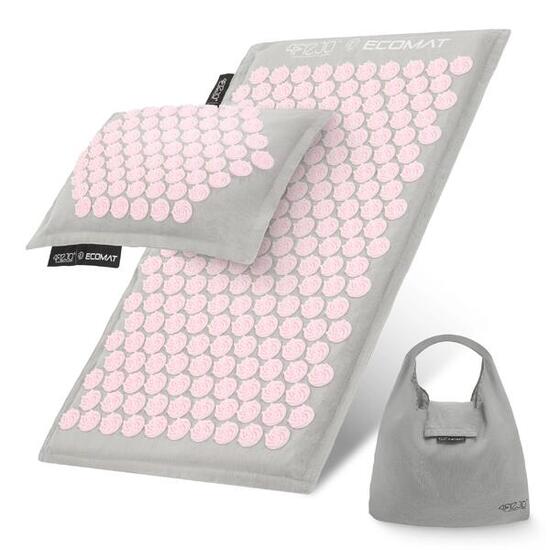 Mata do akupresury prozdrowotna 4FIZJO ECO z poduszką