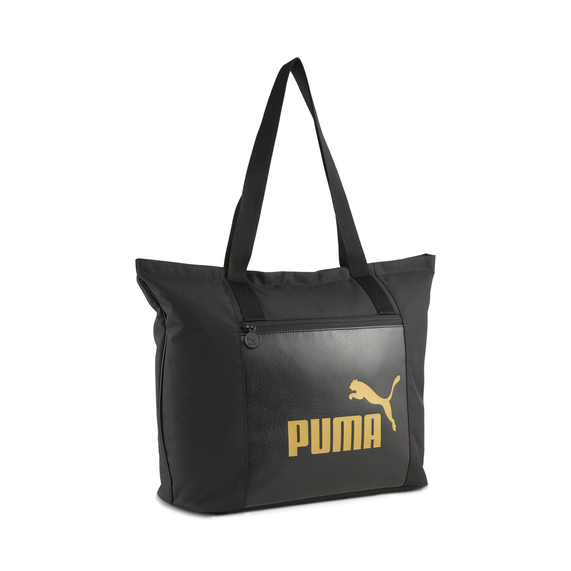 PUMA Borsa shopper Campus PUMA Black Gold No.1 Logo