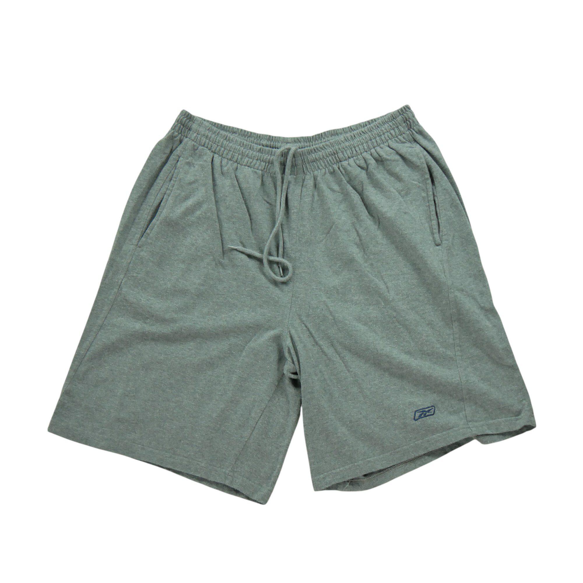 REEBOK Segunda Vida - Pantalones cortos grises hombres - Excelente