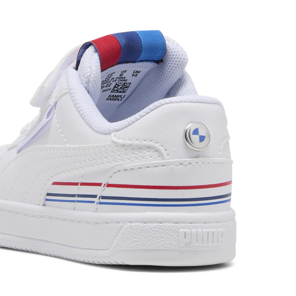 Sneakersy dla małych dzieci BMW M Motorsport Caven 2.0 PUMA White Pro Blue