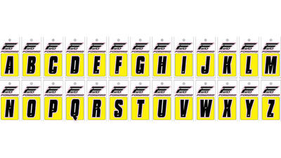 Lettere Targa Forward - Nero - Adesivi - A