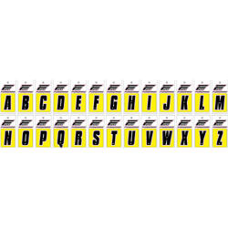 Lettres Plaque Forward - Noir - Stickers - A