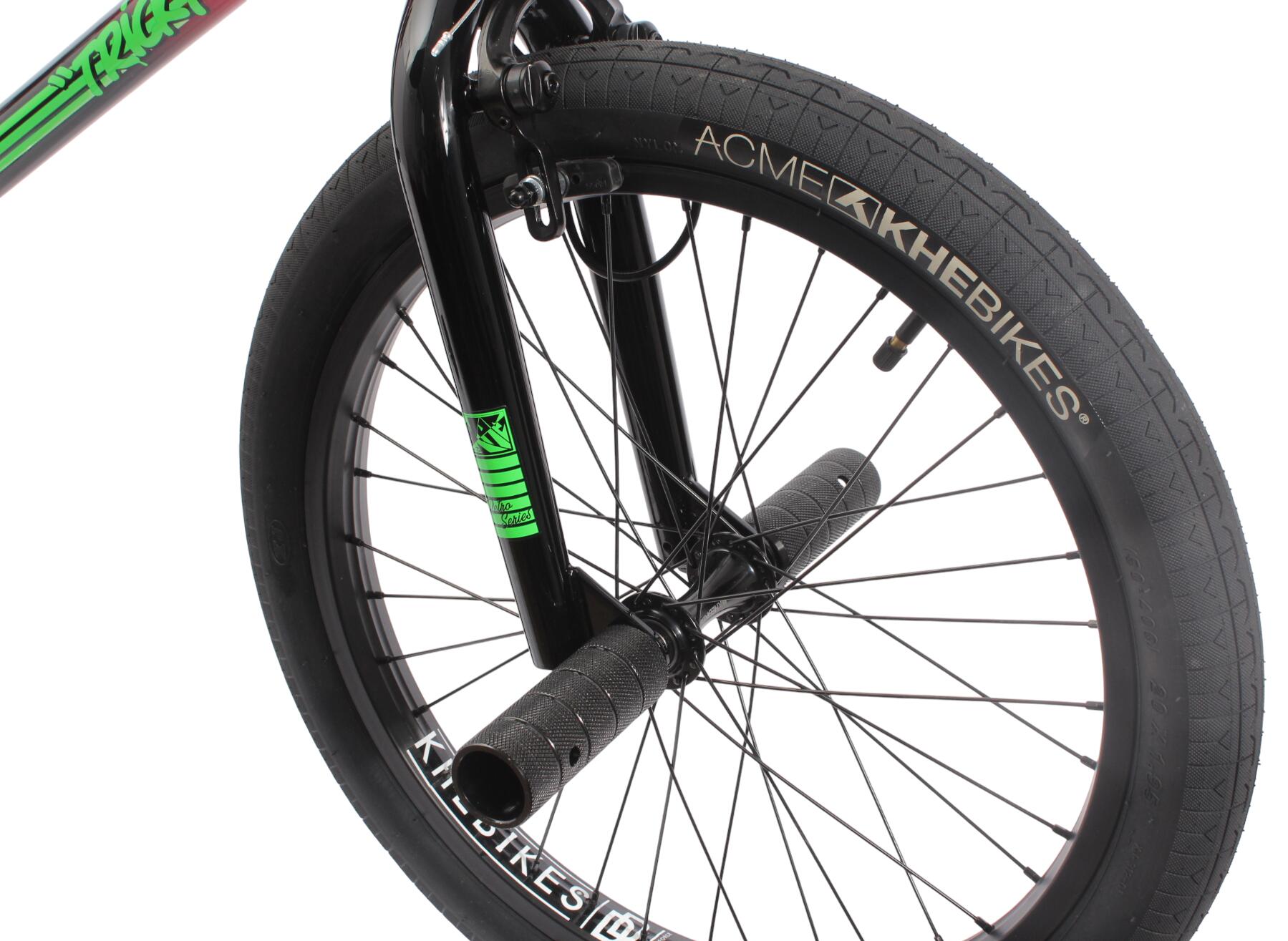 BMX fiets alu TRICKY AL rood 20 inch 10,9 kg 4/7