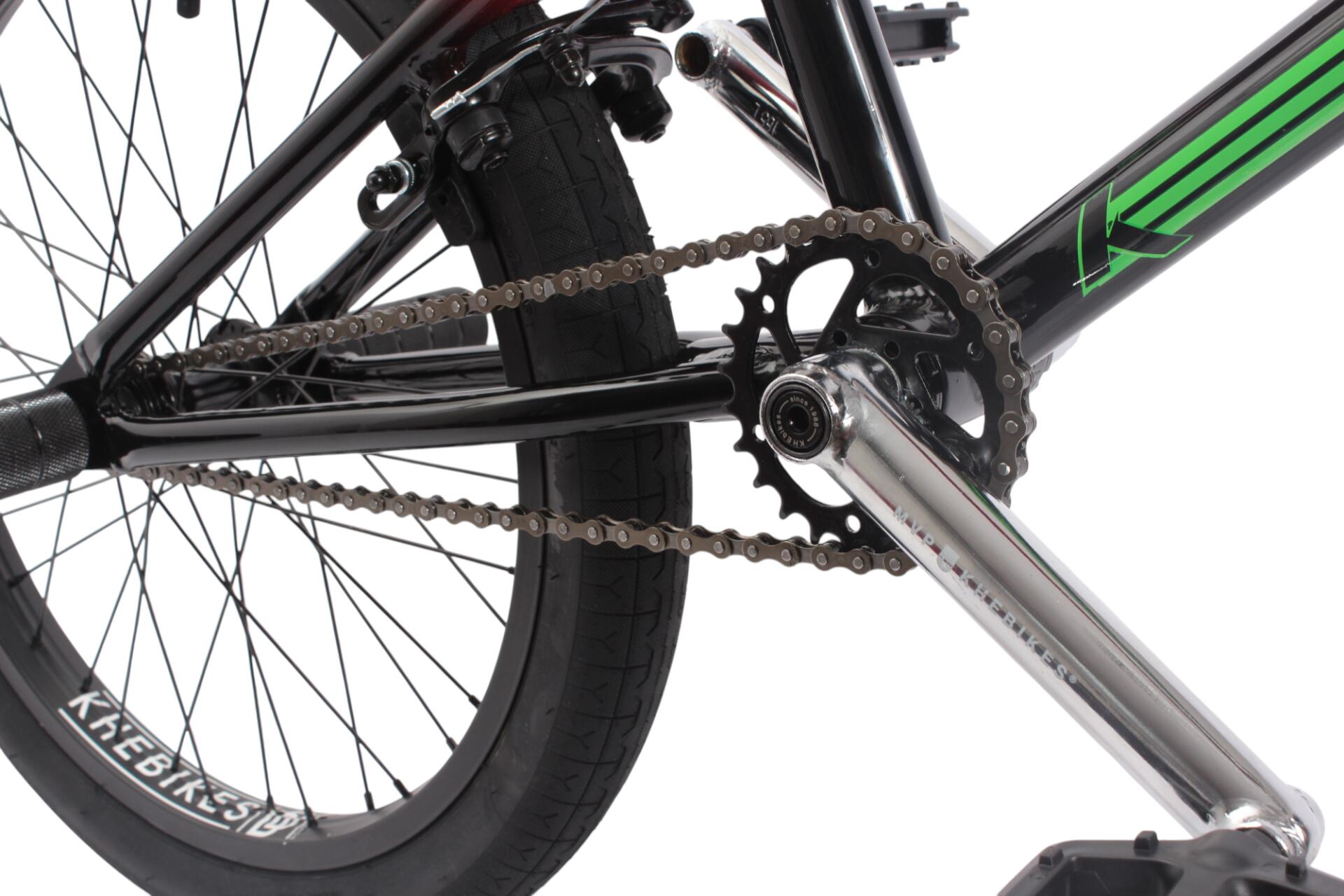 BMX fiets alu TRICKY AL rood 20 inch 10,9 kg 7/7