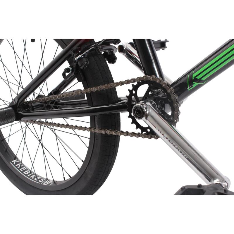 Bicicletă BMX alu TRICKY AL roșu 20 inch 10,9 kg