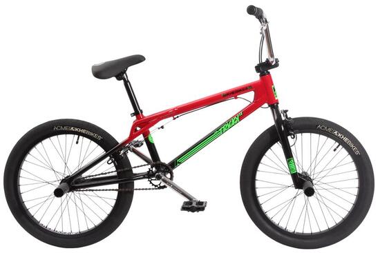 BMX Fahrrad Alu TRICKY AL rot 20 Zoll 10,9kg