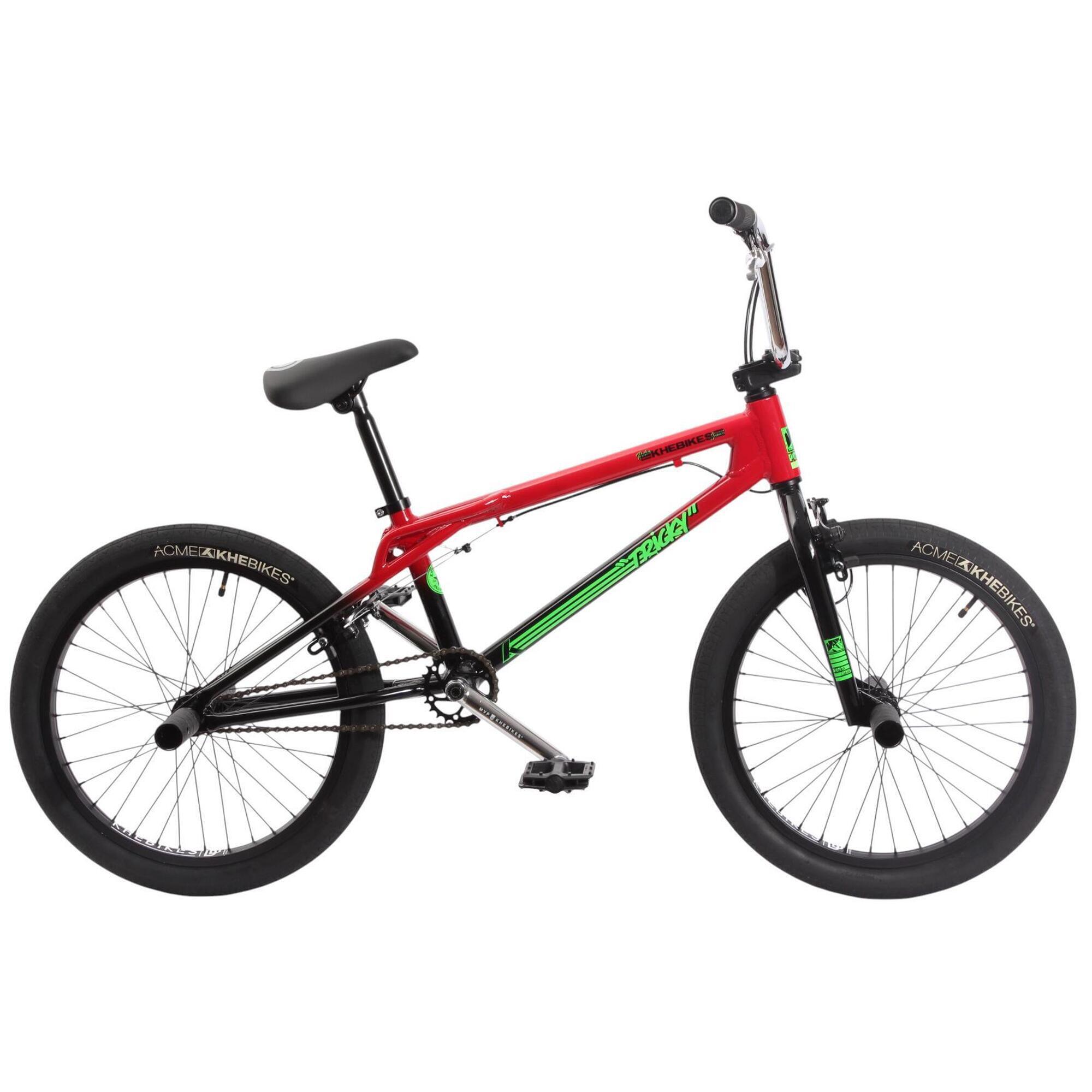 Khebikes - Vélo Bmx Alu Tricky Al Rouge 20 Pouces 10,9 kg - Bmx - Rouge - No Size - Decathlon