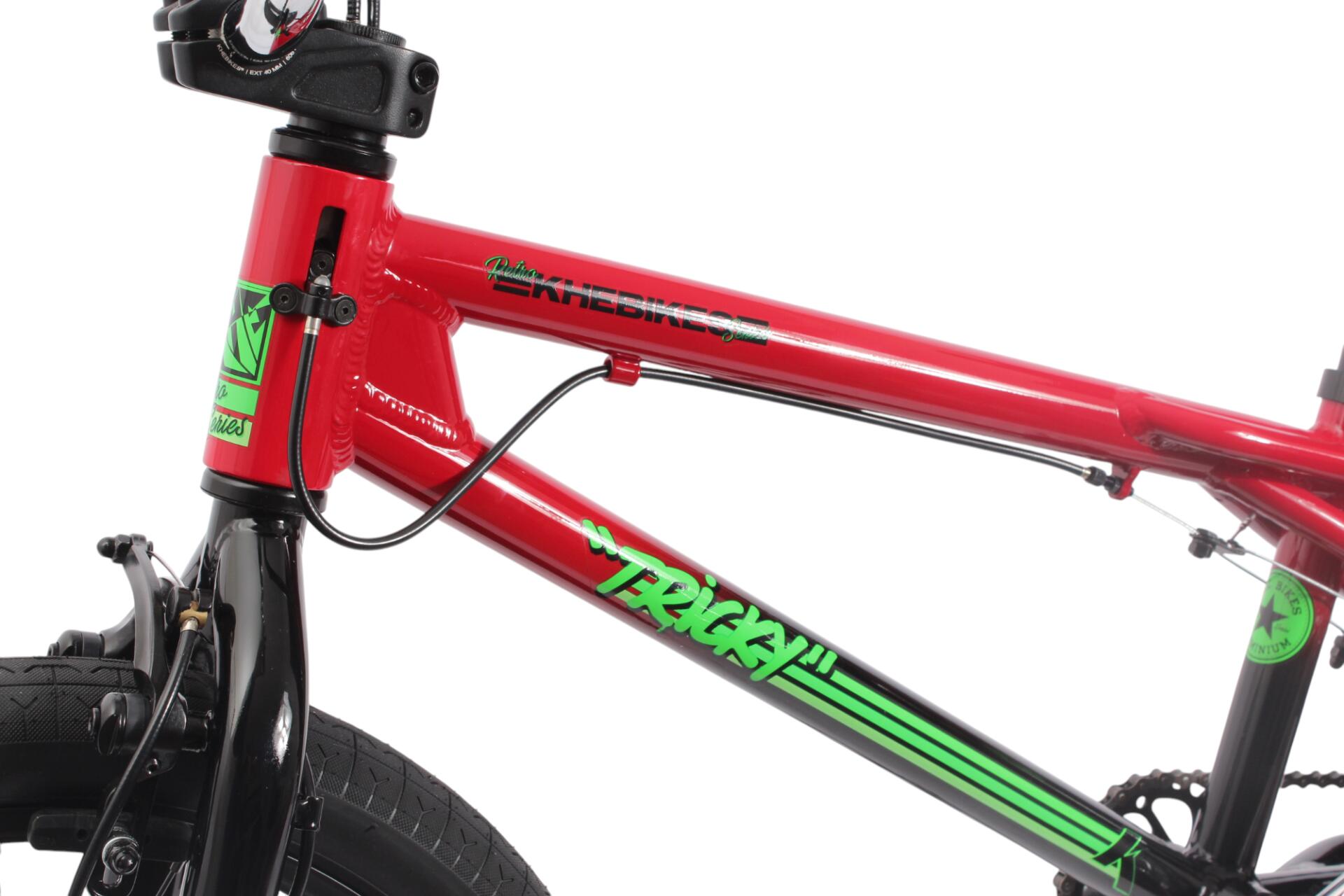 BMX fiets alu TRICKY AL rood 20 inch 10,9 kg 3/7
