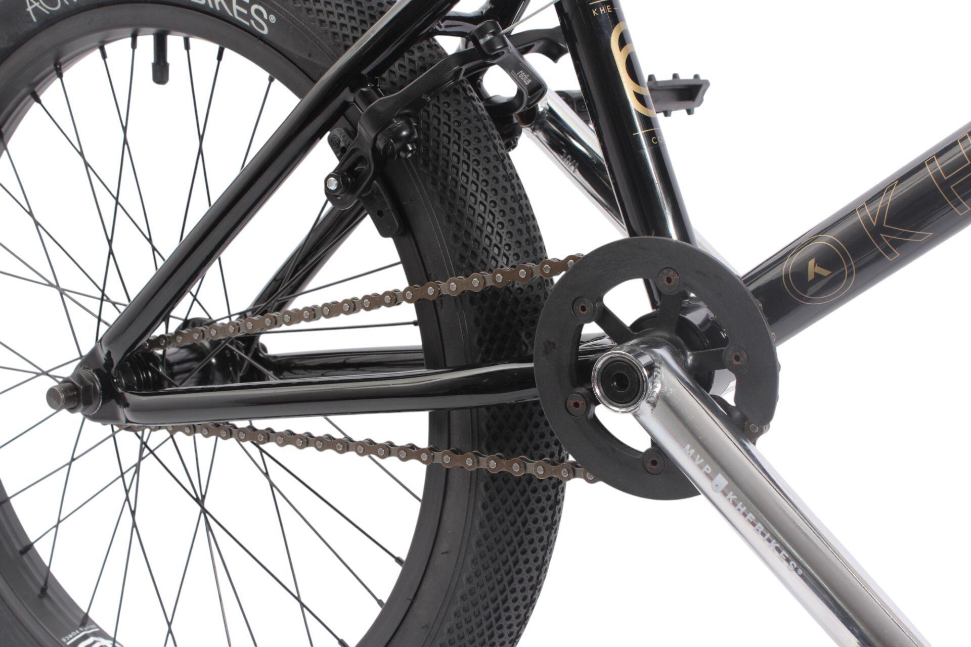 BMX Fahrrad Erwachsene COPE schwarz 20 Zoll 11,1kg 6/7