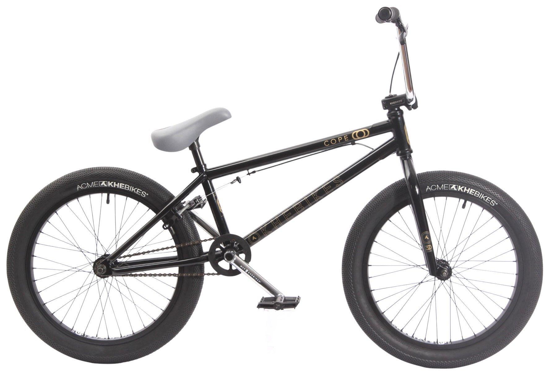 KHEBIKES Bicicleta BMX adulto COPE preta 20 polegadas 11,1kg