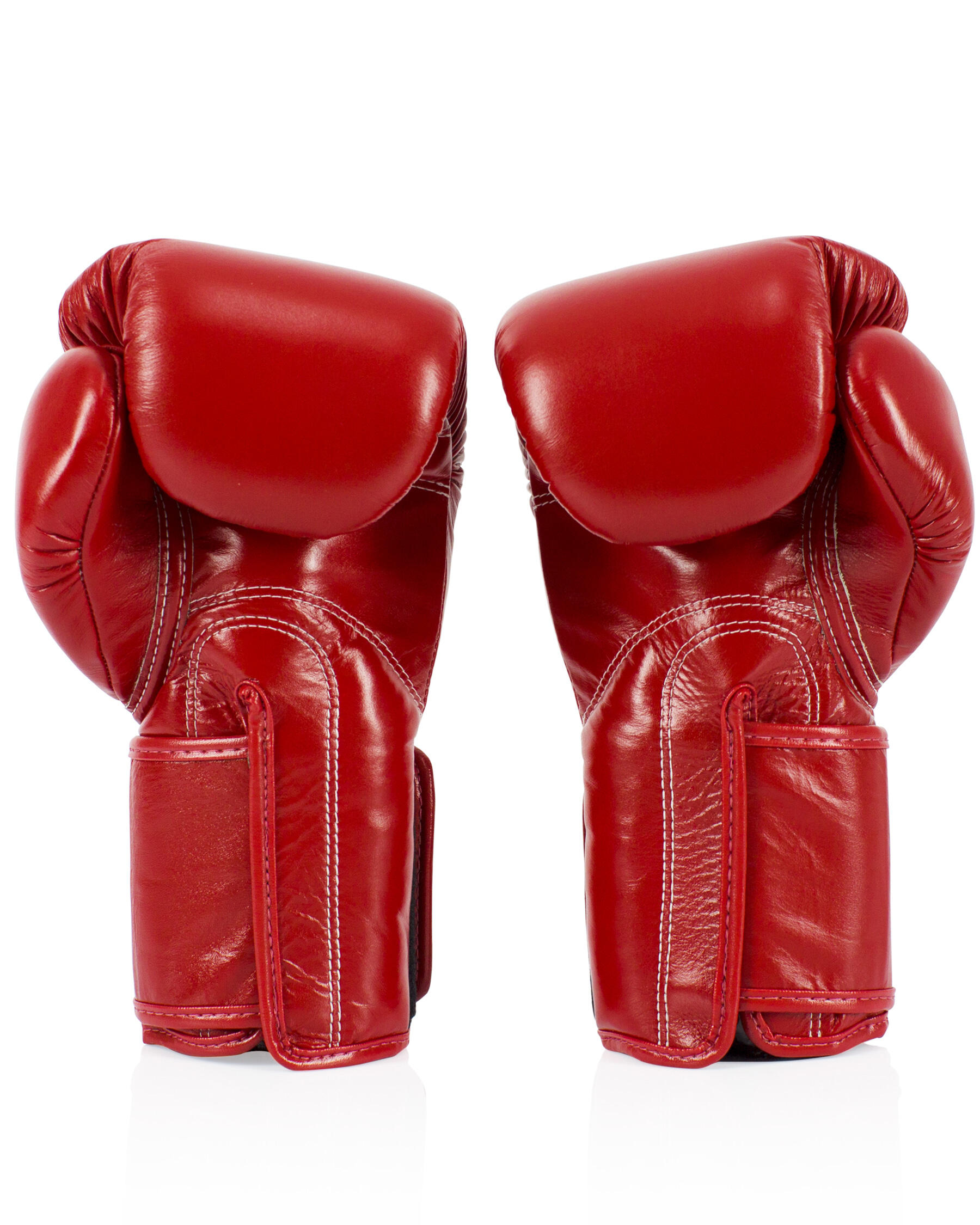 Fairtex BGV5 Leder Boxhandschuhe Super Sparring - Rot 16 Unzen 3/5