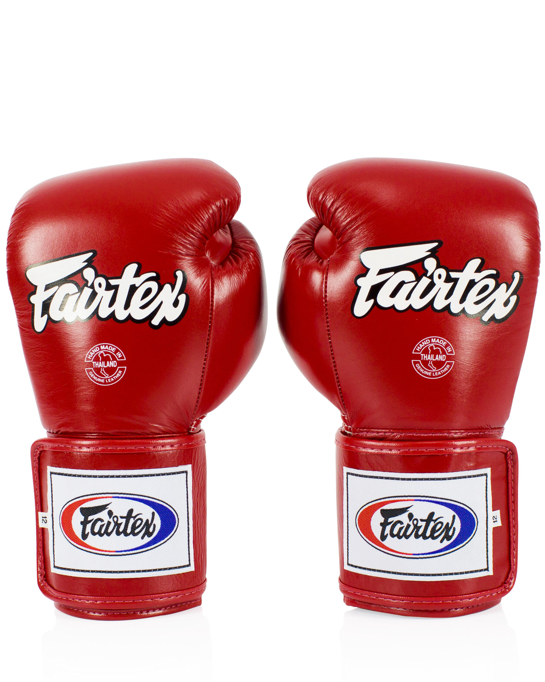 Fairtex BGV5 Leder Boxhandschuhe Super Sparring - Rot 16 Unzen 2/5