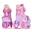 Patins enfant ajustables MY 1ST SKATES - rose taille 26–30
