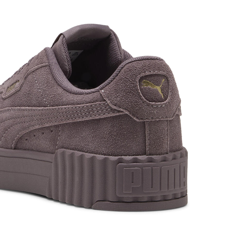 Damskie sneakersy Carina 3.0 Suede PUMA Raisin Gold Purple