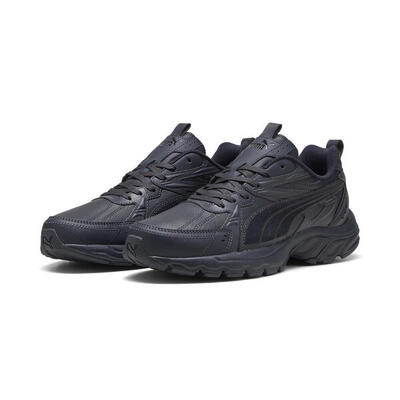 Milenio tech leather unisex sneakers puma new navy white blue