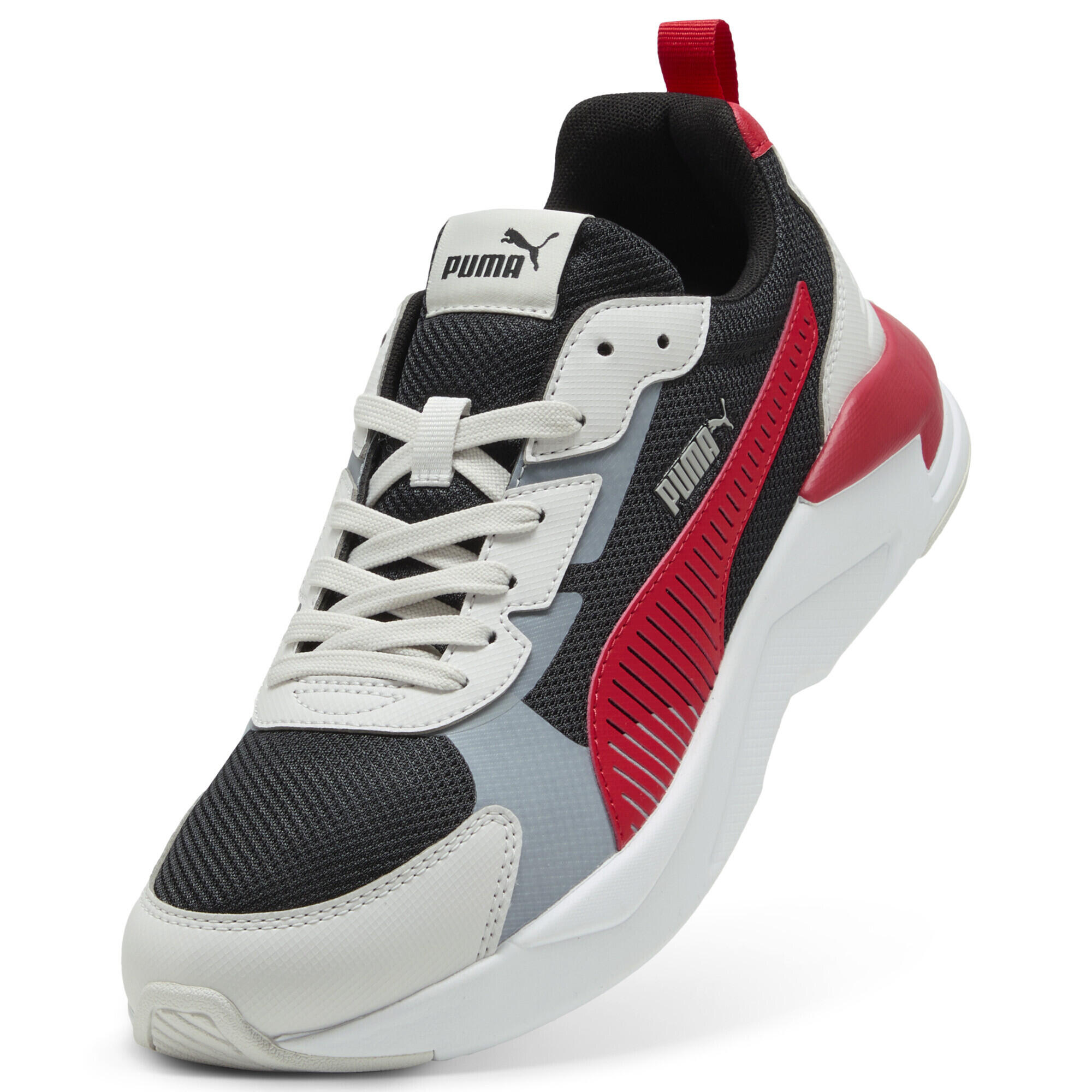 Sneakers X-Ray 3 unisex PUMA Black For All Time Red Feather Gray 6/7