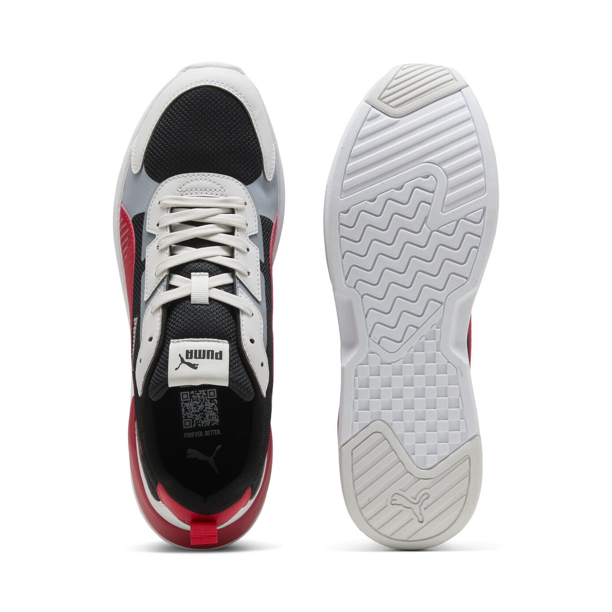 Sneakers X-Ray 3 unisex PUMA Black For All Time Red Feather Gray 4/7