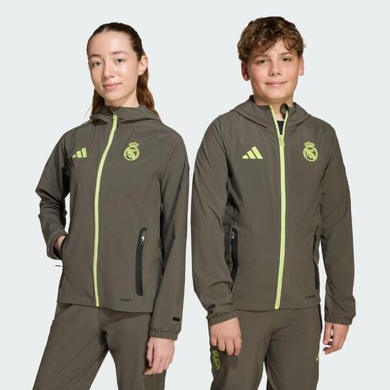 Real Madrid Tiro 25 Competition Vis Tech Travel Kids Jacke
