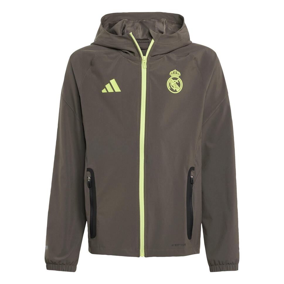 Kurtka Real Madrid Tiro 25 Competition Vis Tech Travel Jacket Kids