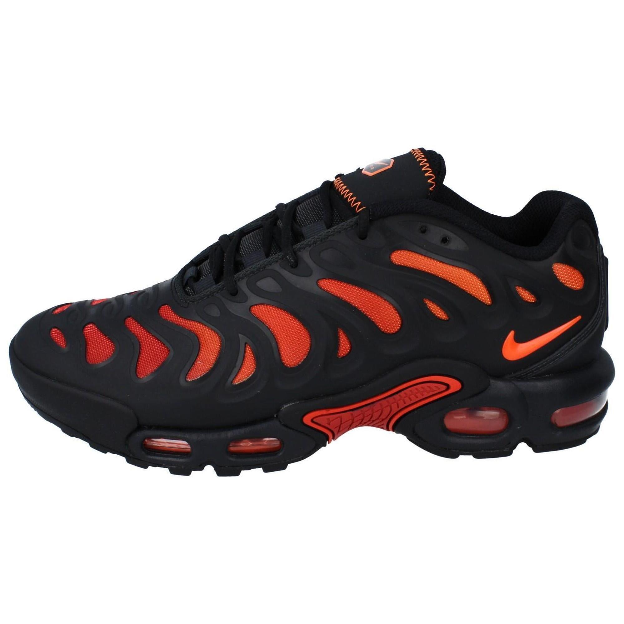 nike tn black red orange