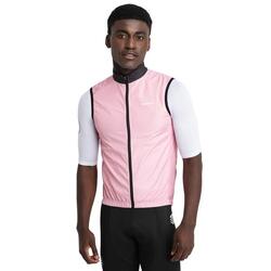 Gilet vélo coupe-vent homme Cyclisme V1 Berthel Rose