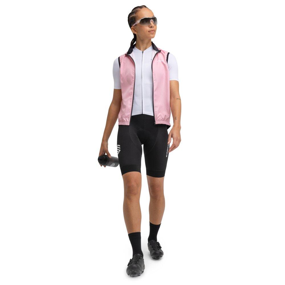 Gilet vélo coupe-vent femme Cyclisme V1-W Berthel Rose 3/7