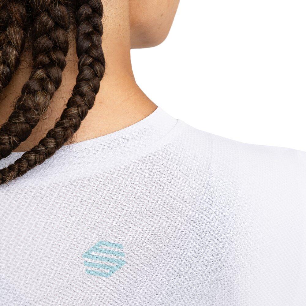Maglia in rete da ciclismo a maniche corte da donna M8 Luna Bianco 4/6