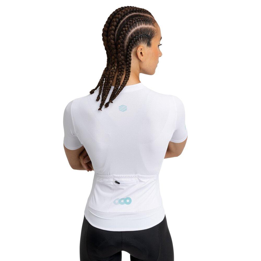 Maillot De Vélo SIROKO M8 Inertia - Respirant, Séchage Rapide - 3 Poches Arrière + Poche Zippée - Taille Ajustée
