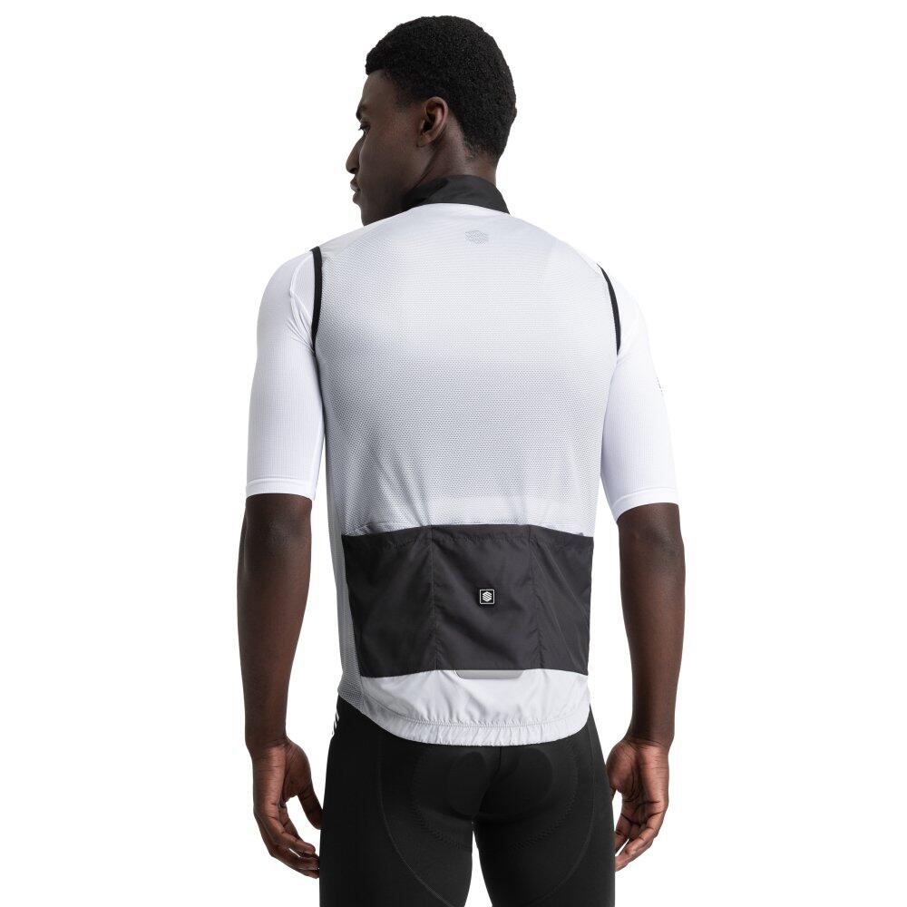 Gilet antivento da ciclismo da uomo V1 Ramaz Grigio 2/7