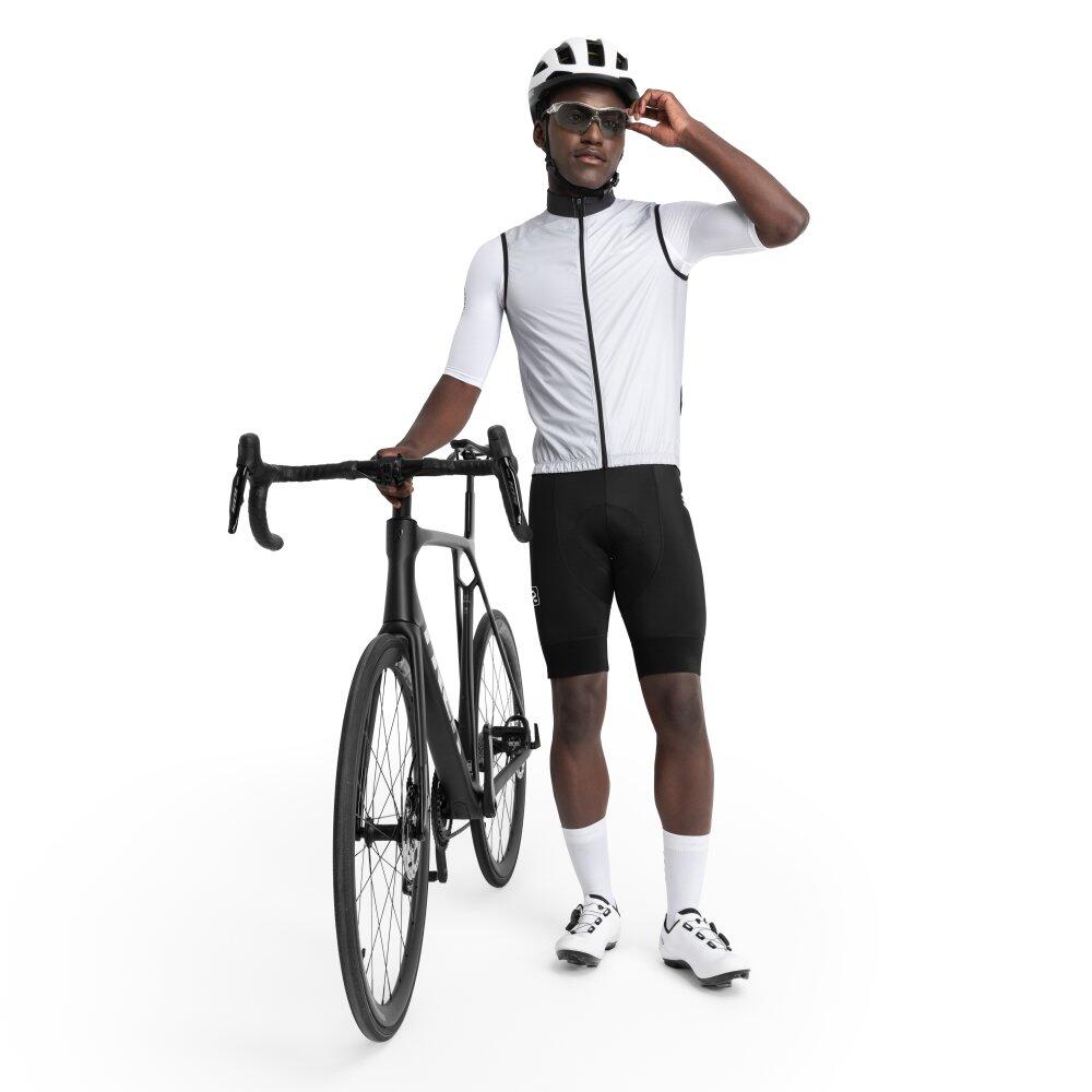 Gilet antivento da ciclismo da uomo V1 Ramaz Grigio 3/7