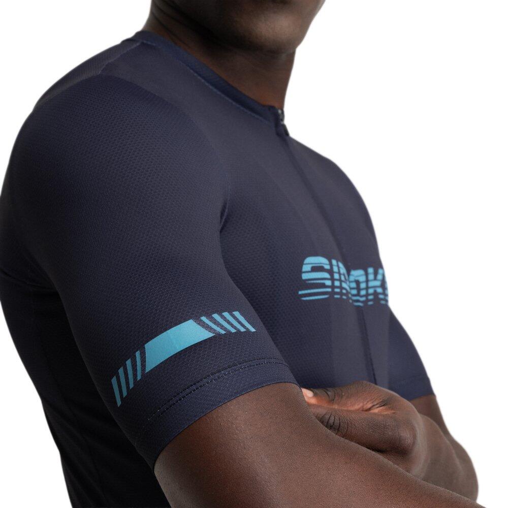 Maillot vélo mesh manches courtes homme Cyclisme M8 Torque Bleu 4/7