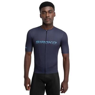 Maglia in rete da ciclismo a maniche corte da uomo M8 Torque Blu