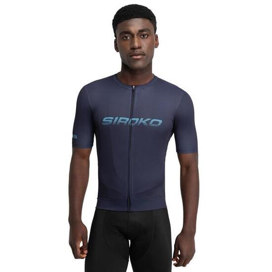Maglia in rete da ciclismo a maniche corte da uomo M8 Torque Blu