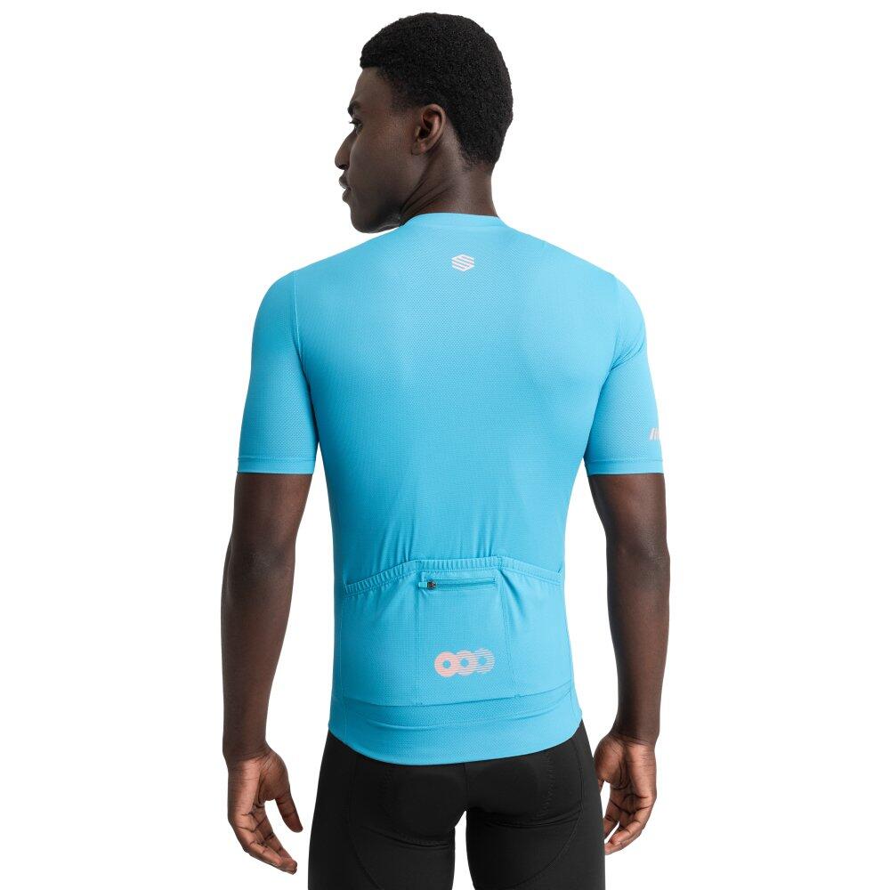 Maglia in rete da ciclismo a maniche corte da uomo M8 Environs Blu 2/7