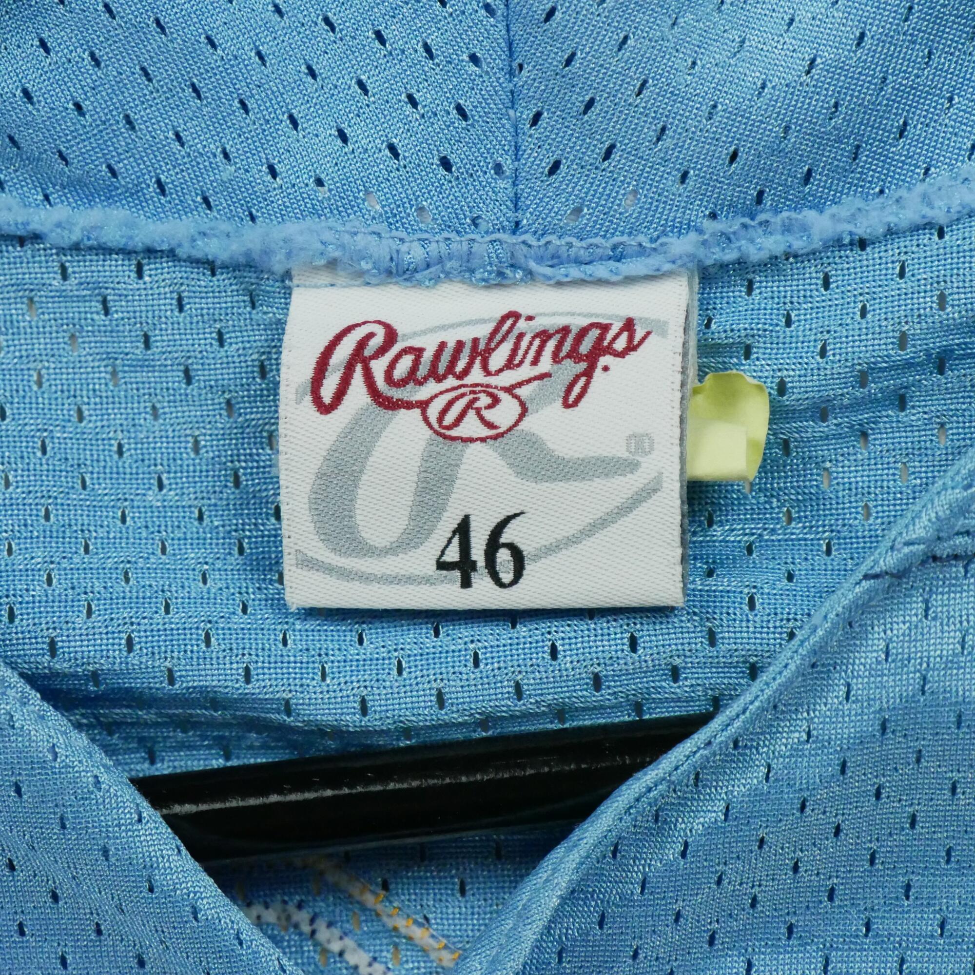 Seconda Mano - Maglia da baseball blu da uomo - Stato eccellente 7/7